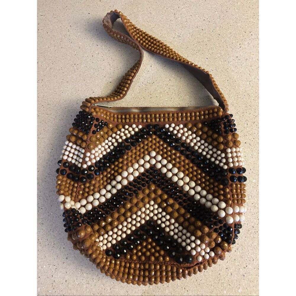 Vintage Roger Van S beaded bag